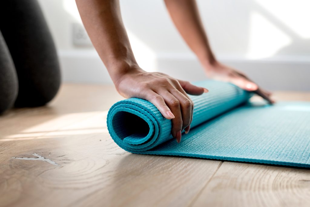 Woman doing Yoga